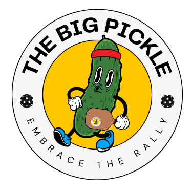 The Big Pickle: Embrace The Rally Logo. Pickleball supply Co.